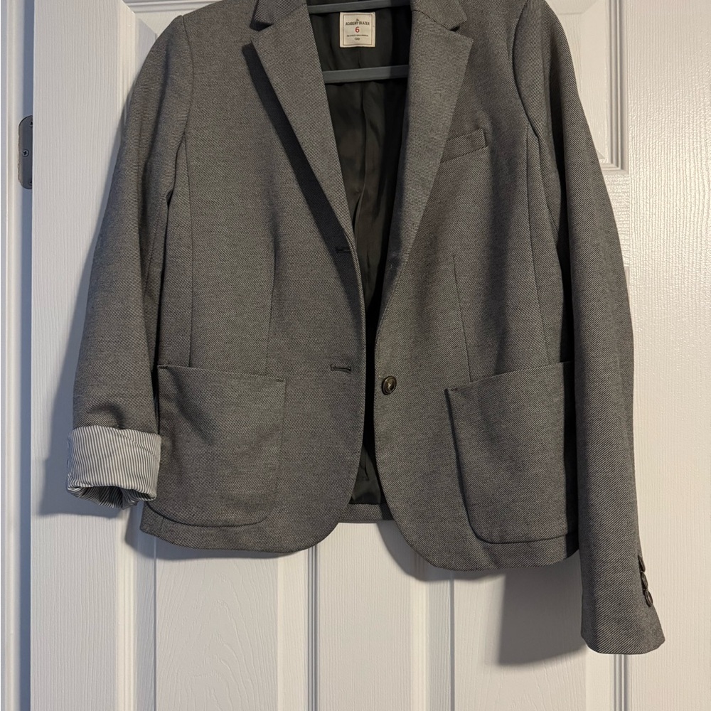 GAP Academy Blazer in Charcoal